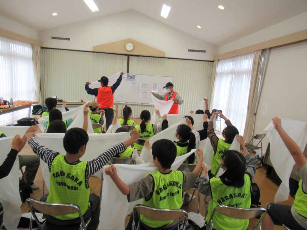 長坂ジュニアチーム防災学習（2025-5-17）