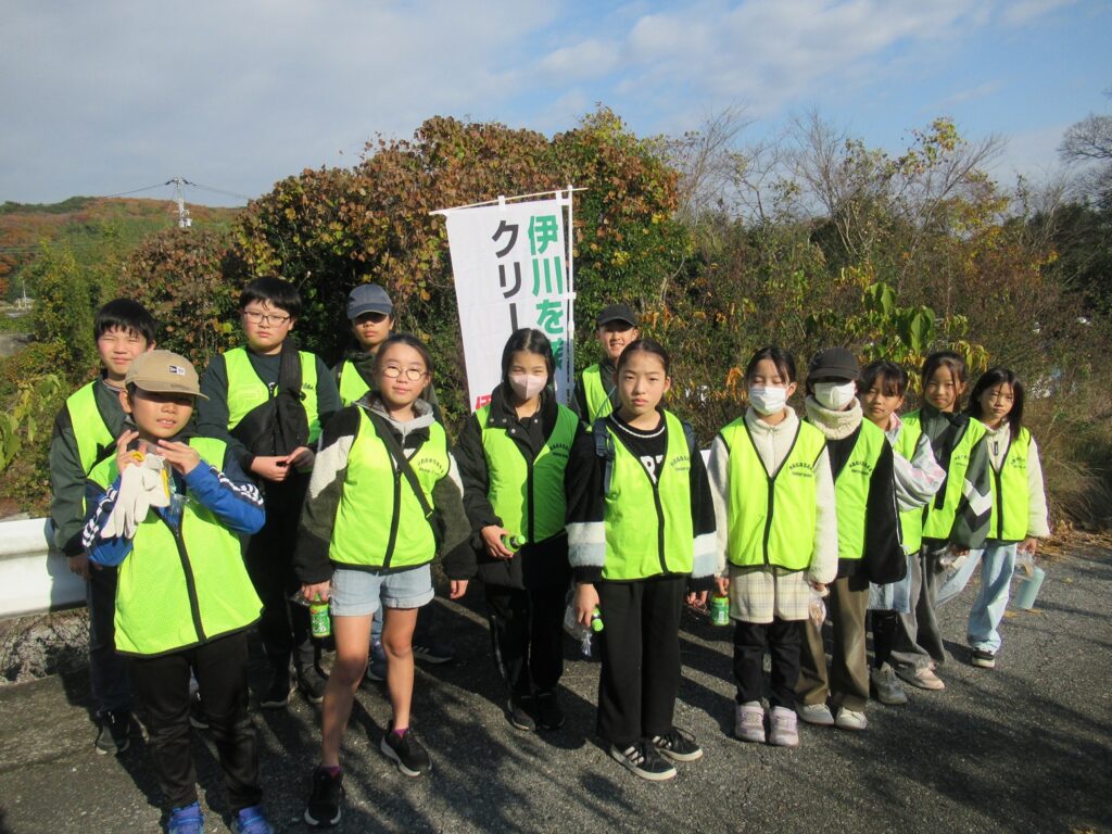 長坂ジュニアチーム 伊川大クリーン作戦（2025-12-7）